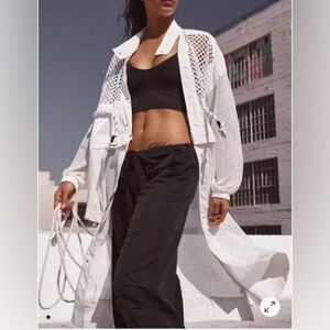 FP Movement by Free People Under the Sea Mesh Maxi Parka